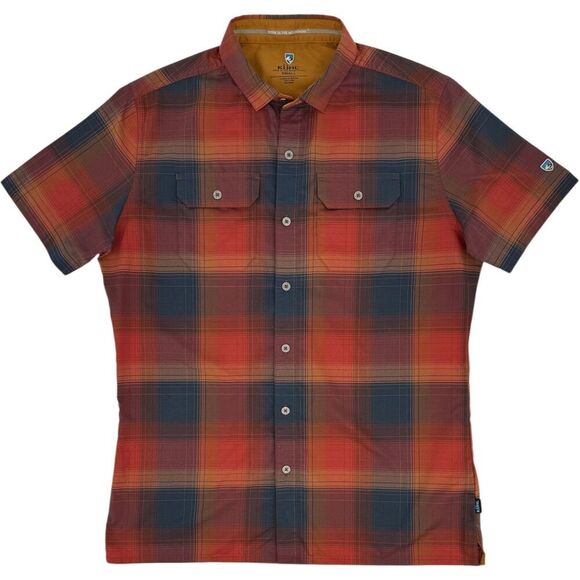 Kuhl Men's Response Ultra-Lightweight Stretch Short Sleeve Shirt Inferno Small - Picture 2 of 11